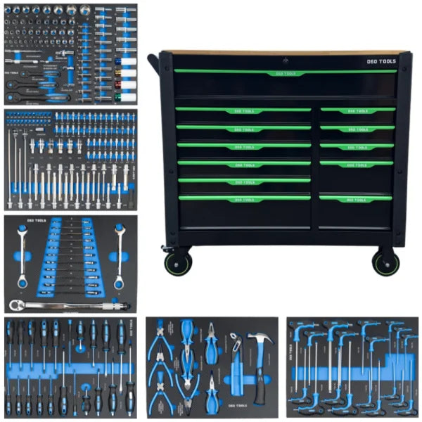 12 Drawer Caster Roller Chest